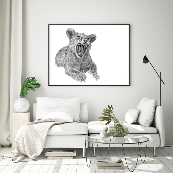 Lion No.4 Limited Print