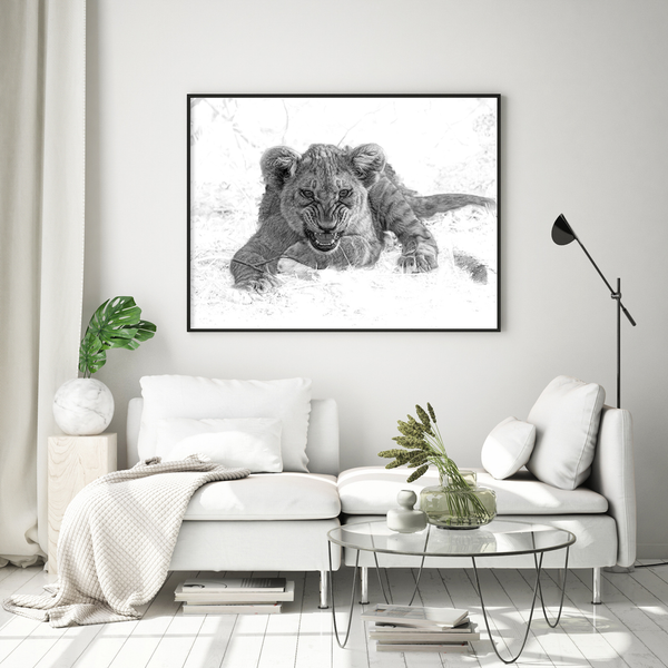 Lion No.7 Limited Print